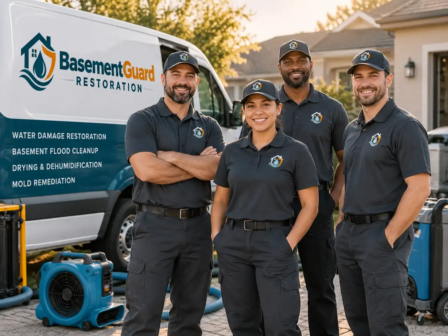 Basement Water Damage Restoration company in Arlington, OH